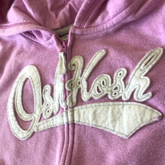 Bundle of 2 OshKosh zip- up hoodies for a girl size 12-14. Super comfy! - Picture 8 of 8